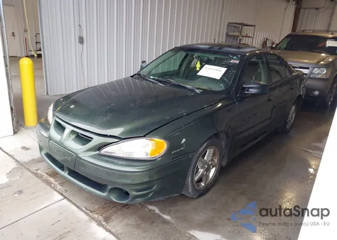 2000 Pontiac Grand Am Gt from USA, damaged, VIN 1G2NW52E1YC568556